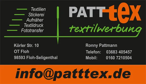 Textilwerbung Gläser